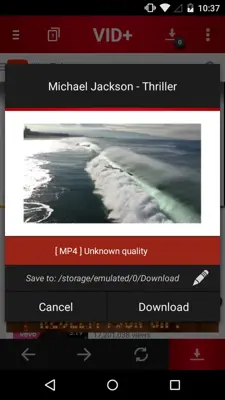 VID+ video downloader android App screenshot 2