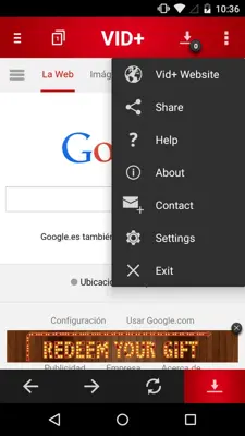 VID+ video downloader android App screenshot 3